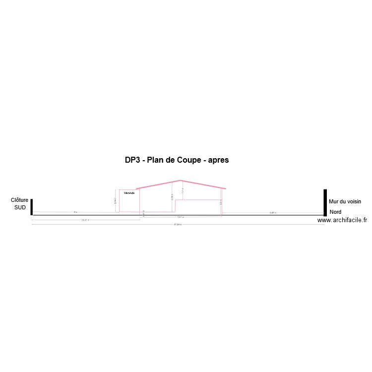 Plan_Coupe_Apres. Plan de 0 pièce et 0 m2