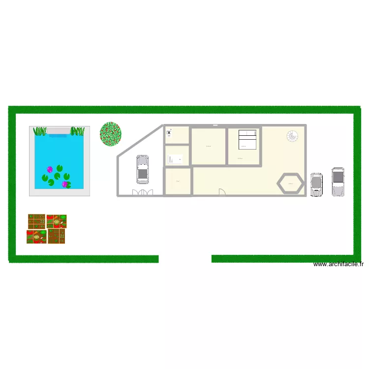 adam maison. Plan de 