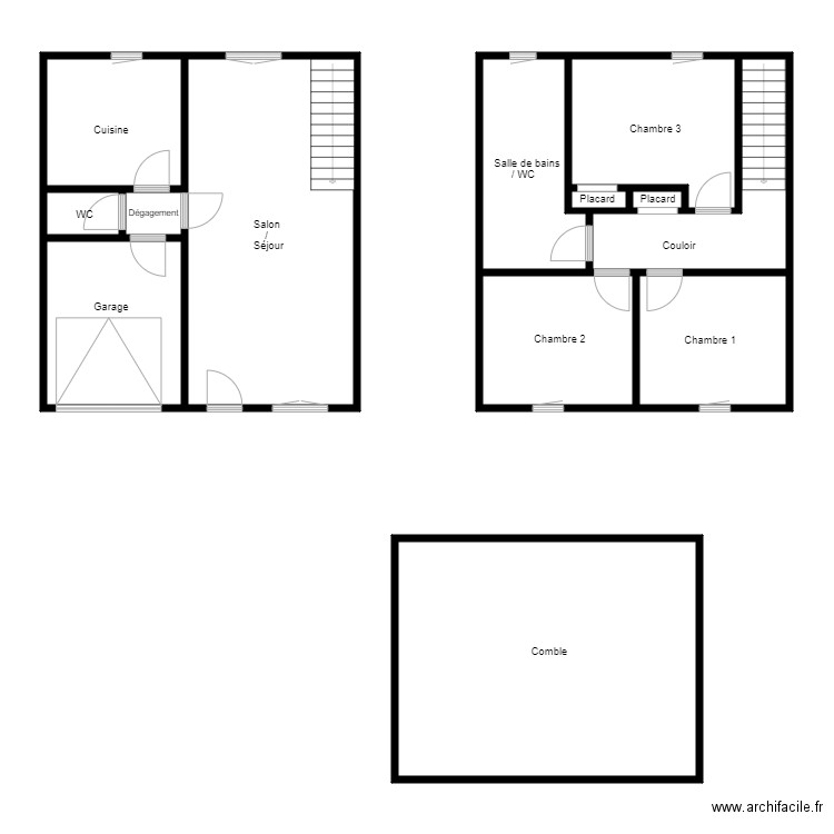 THOMAS chavagne. Plan de 13 pièces et 141 m2