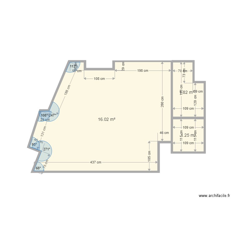 2eme gauche . Plan de 0 pièce et 0 m2