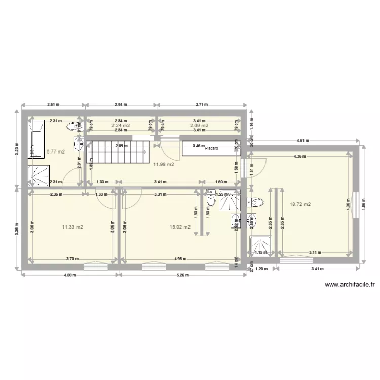 NevezEtage1new. Plan de 