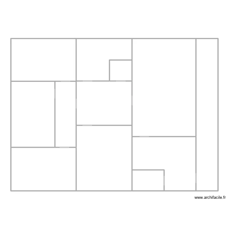 Le logis flor&eacute;al 8. Plan de 