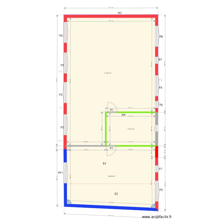 SA ERMAGAGI. Plan de 0 pièce et 0 m2