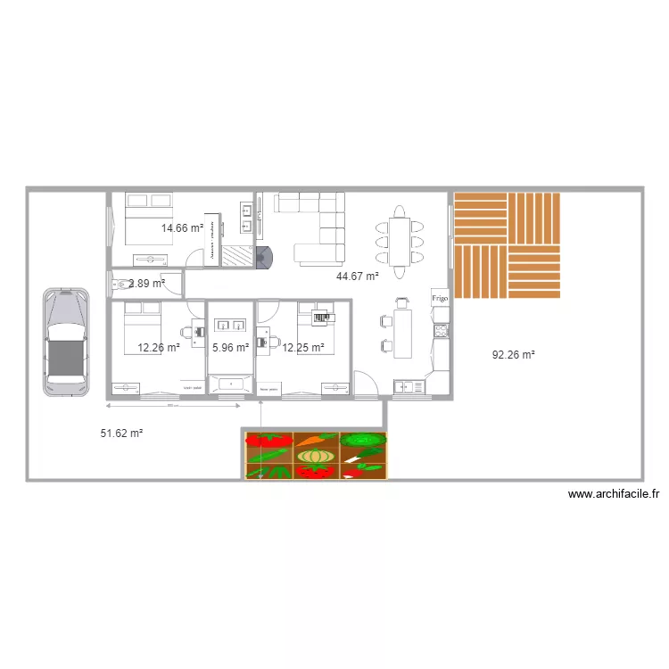 maison ste. Plan de 