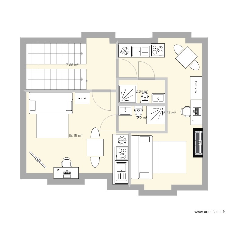 DALU RDC studios pg 20191 11 11 2131. Plan de 0 pièce et 0 m2