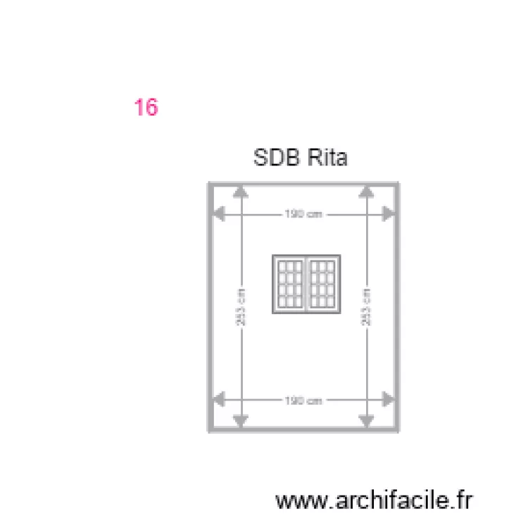 SDBRita croisillon. Plan de 