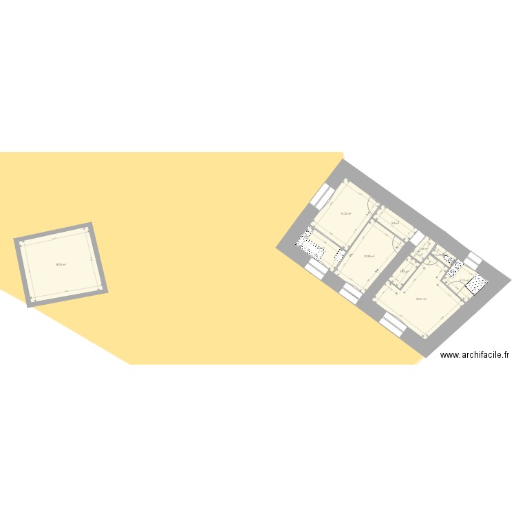 Maison. Plan de 0 pièce et 0 m2