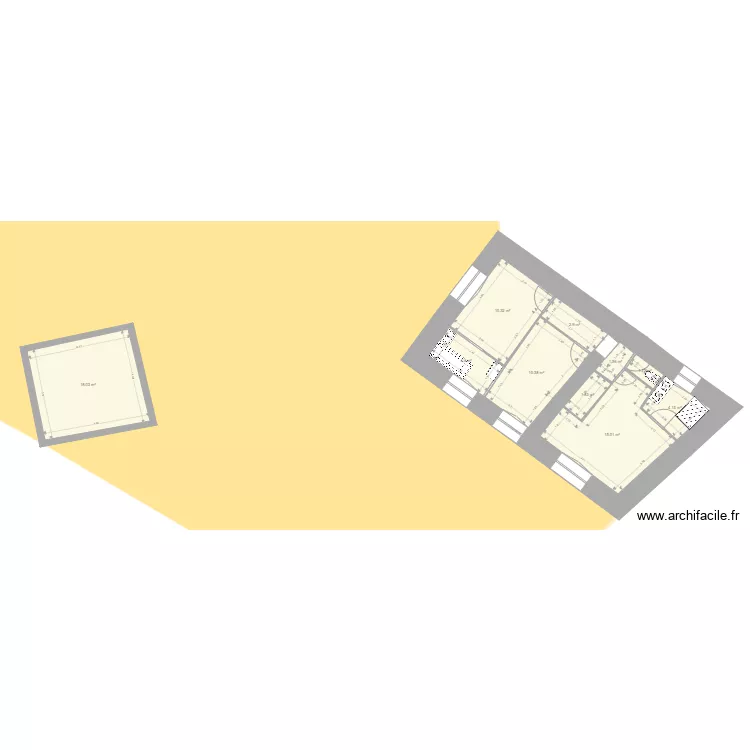 Maison. Plan de 