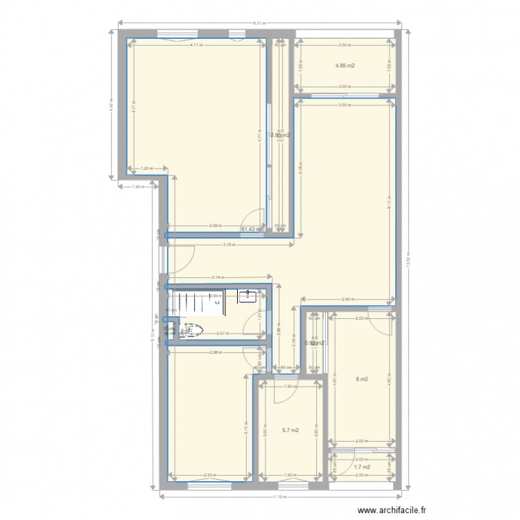 Provença A. Plan de 0 pièce et 0 m2