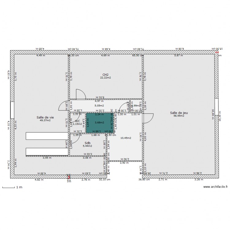 Plan. Plan de 0 pièce et 0 m2