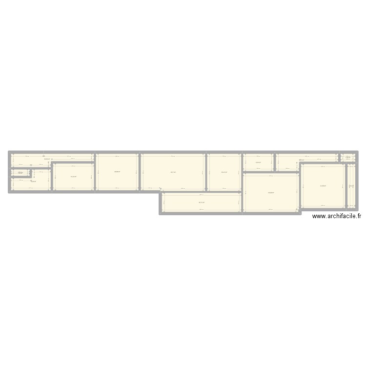 CHATEAU GARAUC R+1 (2). Plan de 0 pièce et 0 m2
