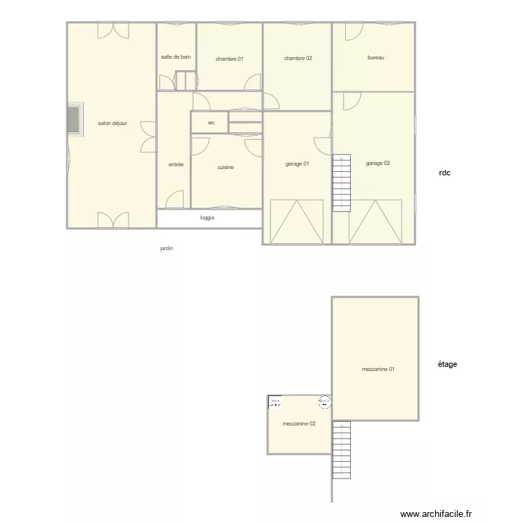manceau 1235 am. Plan de 