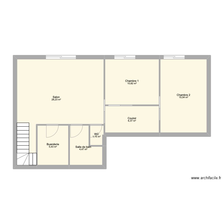 Francois Arbonne. Plan de 0 pièce et 0 m2