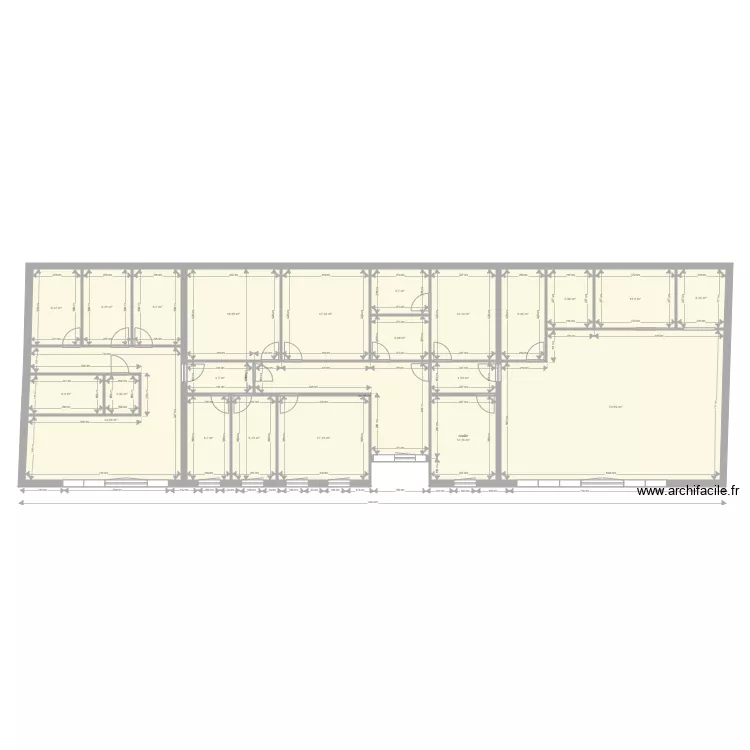 MOISSET. Plan de 