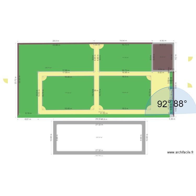 JARDIN CLOUSIERE 2. Plan de 0 pièce et 0 m2