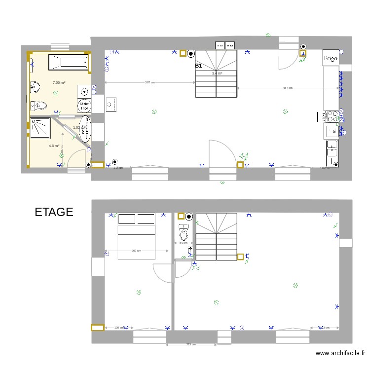 maison BIP. Plan de 0 pièce et 0 m2