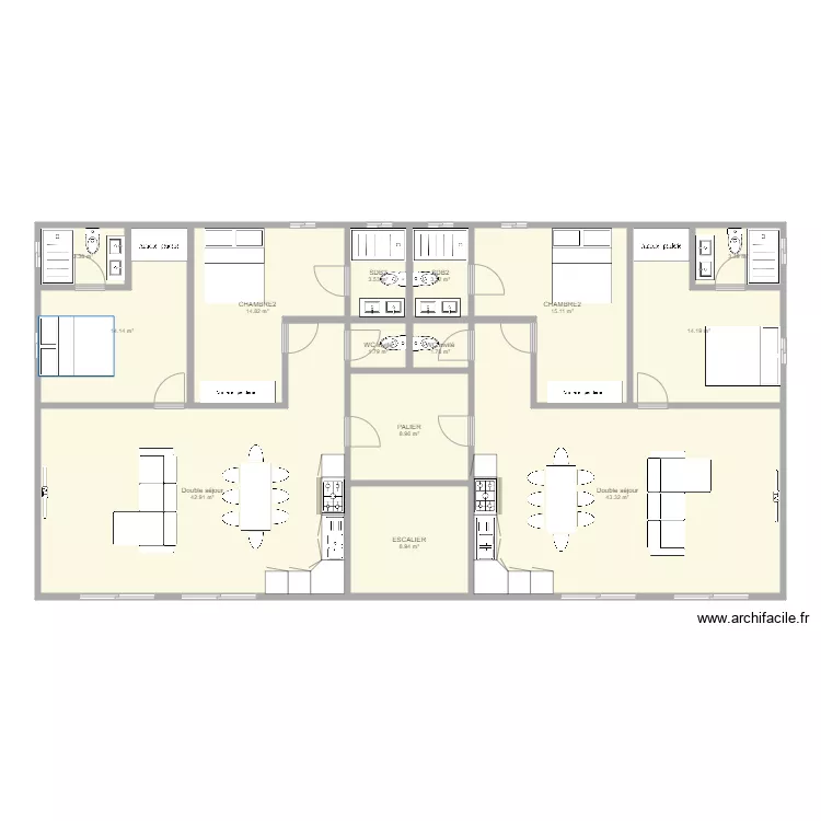 IMMEUBLE R2. Plan de IMMEUBLE R2. Plan de