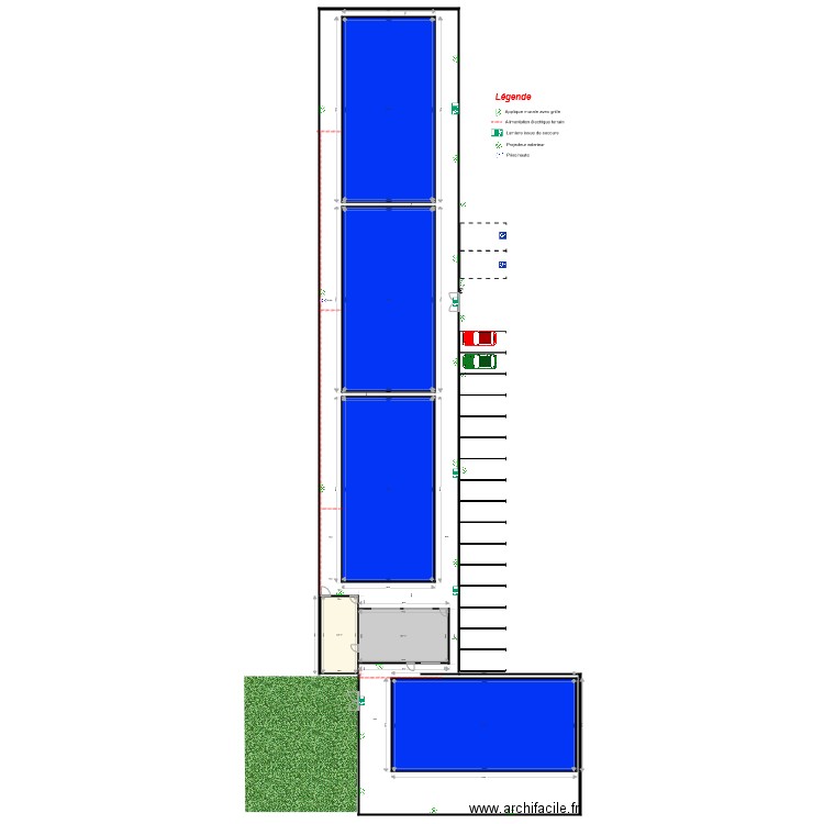 club house plus terrains ELECTRICITE. Plan de 0 pièce et 0 m2