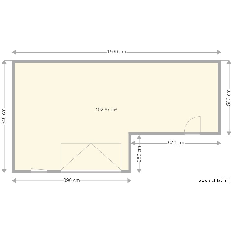 fred sous sol. Plan de 0 pièce et 0 m2
