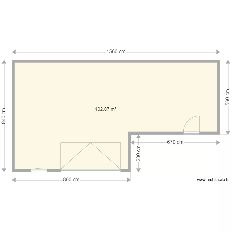 fred sous sol. Plan de 