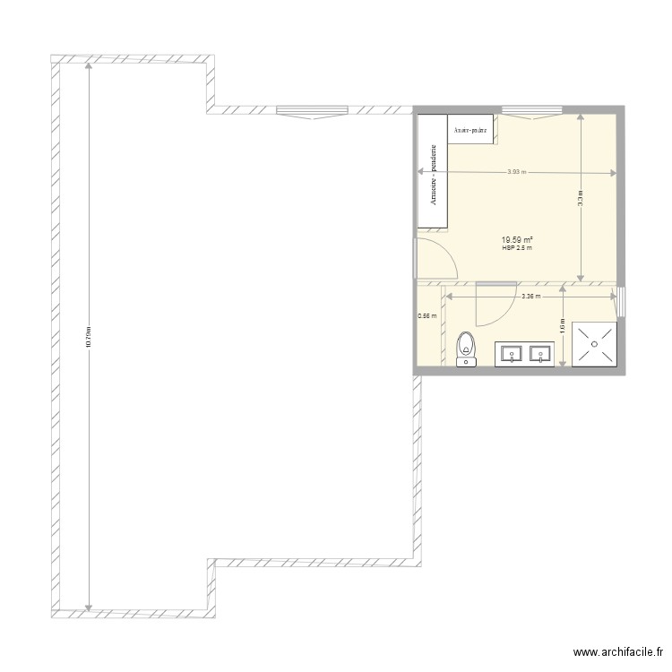 avenir. Plan de 0 pièce et 0 m2