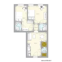 Izabella am&eacute;nag&eacute; 2 chambres 3 wc