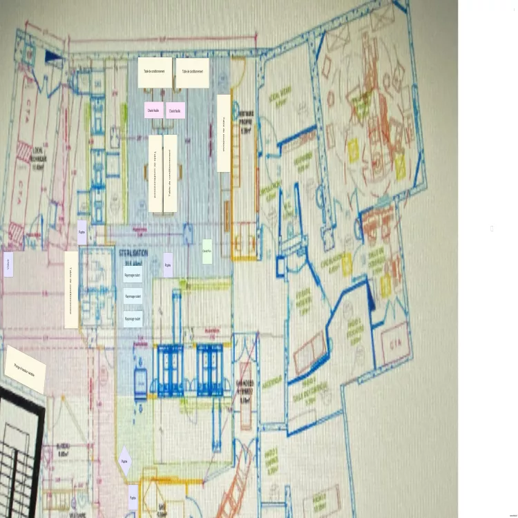 Polyclinique St Georges. Plan de 