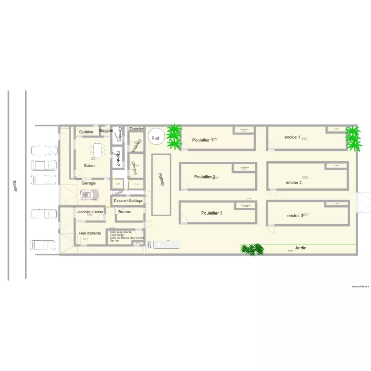 appartement. Plan de 