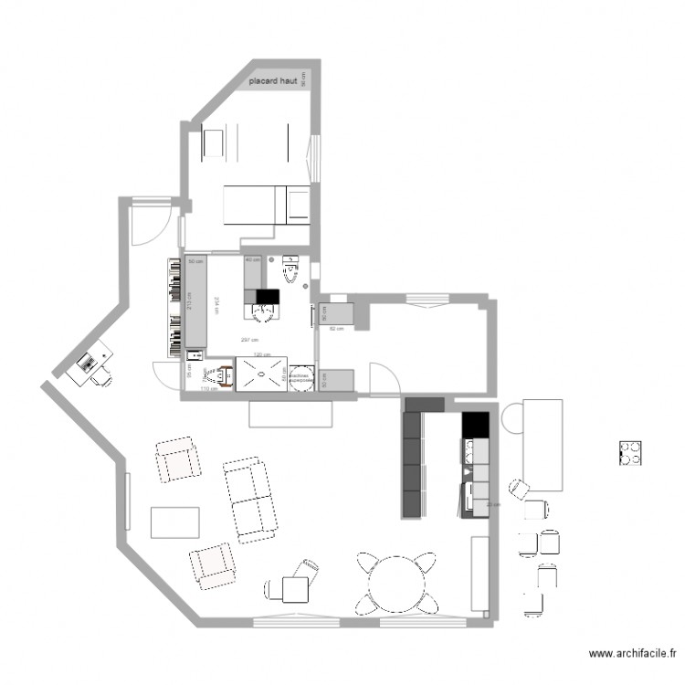 Appartement Ledru Rollin Revolution 14. Plan de 0 pièce et 0 m2