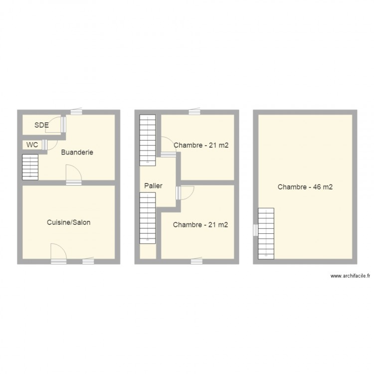 63001260Maison2. Plan de 0 pièce et 0 m2