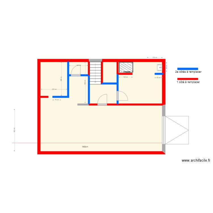 plan réparation suite inondations. Plan de 0 pièce et 0 m2