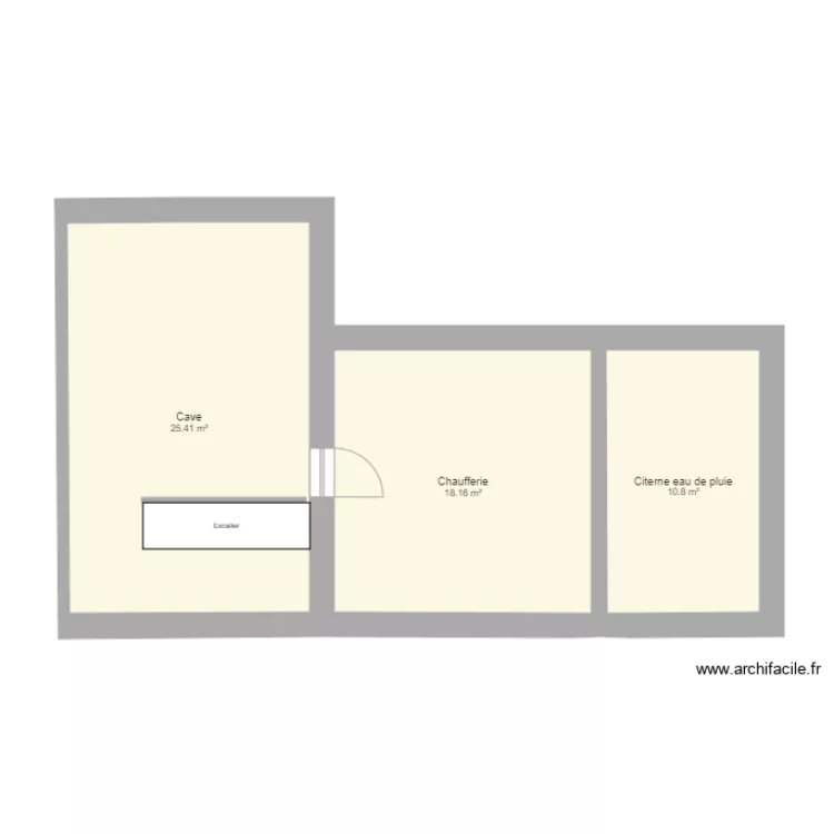 Sous sol. Plan de Sous sol. Plan de