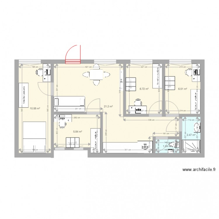 rottembiller 62 AMENAGEMENT. Plan de 0 pièce et 0 m2