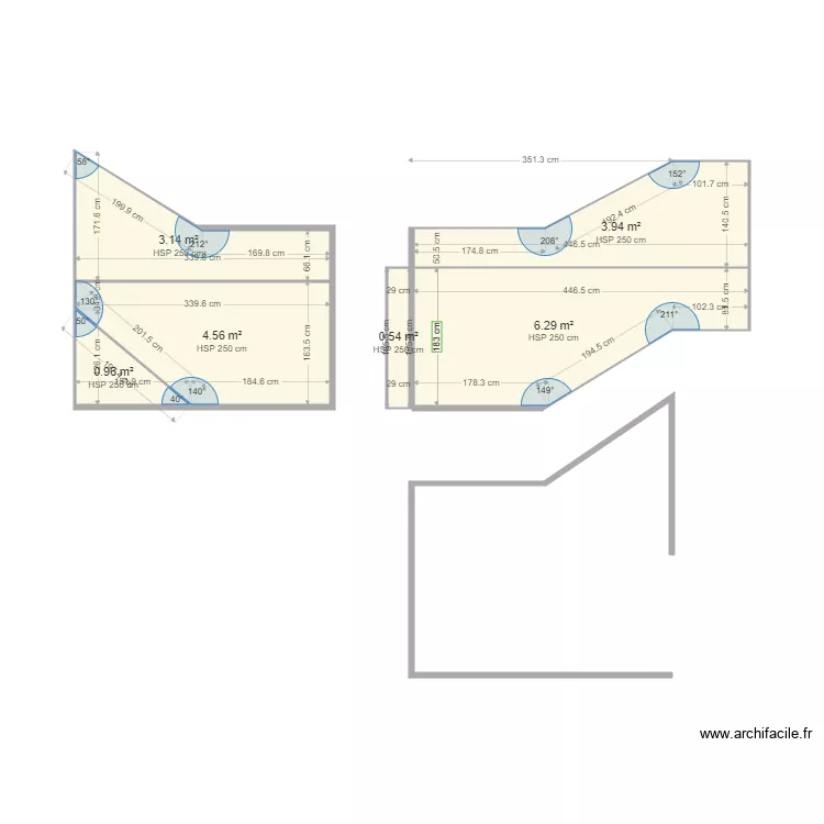 FONCIA MONTE A REGRET. Plan de 