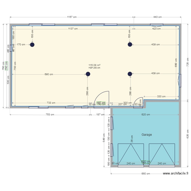 lanterne. Plan de 0 pièce et 0 m2