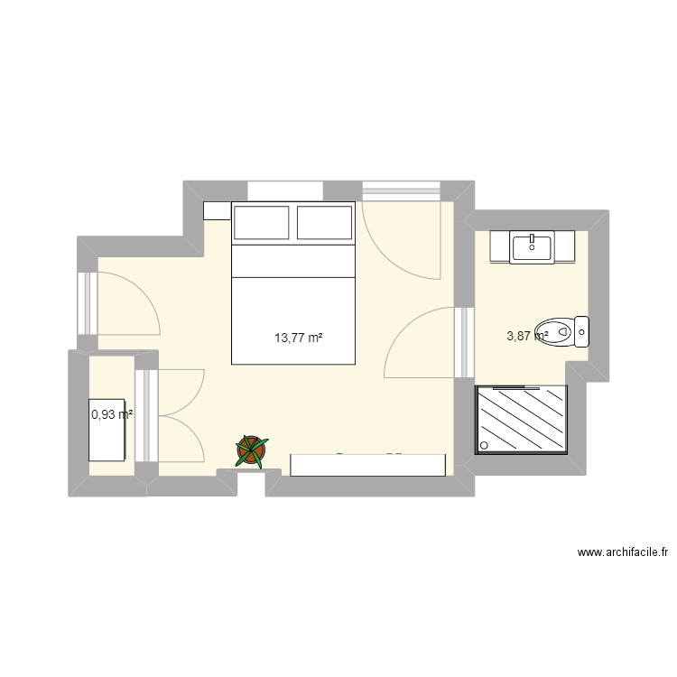 Appart Montréal. Plan de 0 pièce et 0 m2