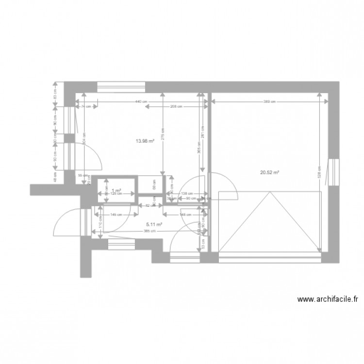 Garage Moustier Projet 2. Plan de 0 pièce et 0 m2