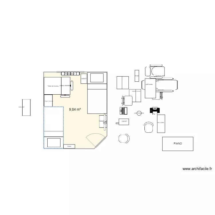 AMELIORATION. Plan de 