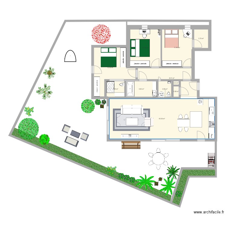 B32v1a. Plan de 0 pièce et 0 m2