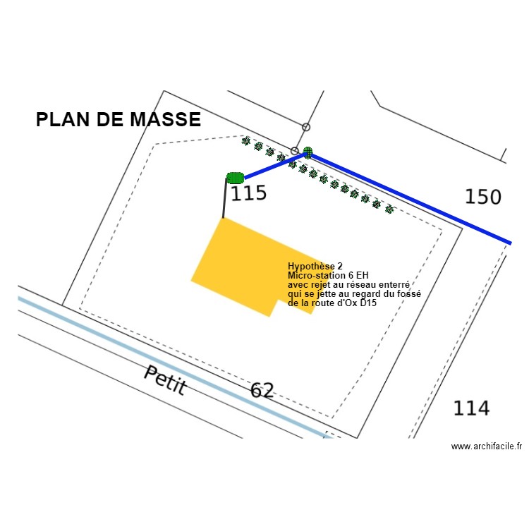 celie. Plan de 0 pièce et 0 m2