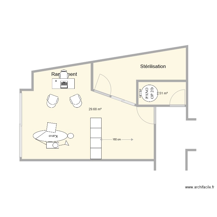 PROJET DR CONNEAU 2007. Plan de 0 pièce et 0 m2