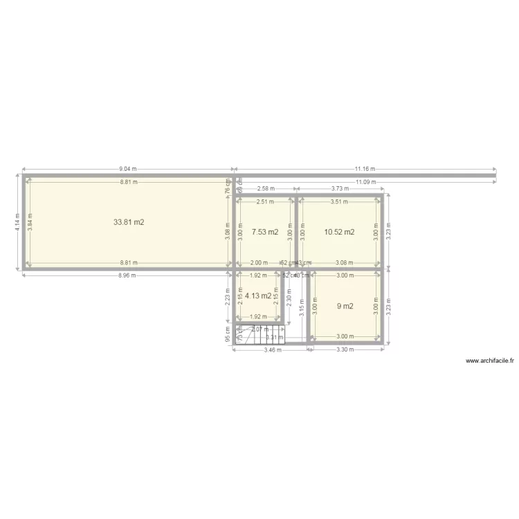 Chaintré 1er Etage. Plan de Chaintré 1er Etage. Plan de