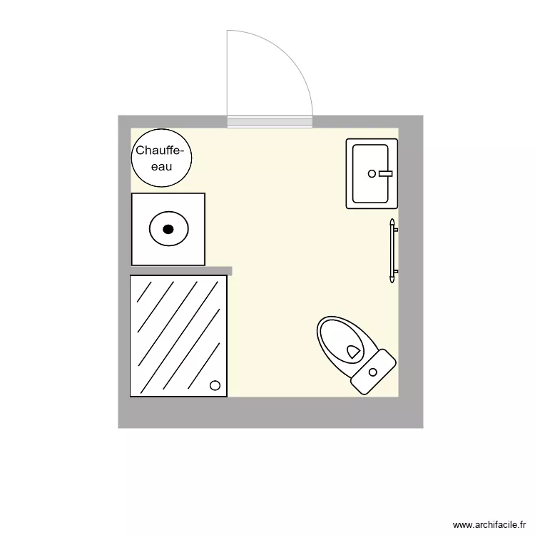 SdB 34 St Honor&eacute;. Plan de 