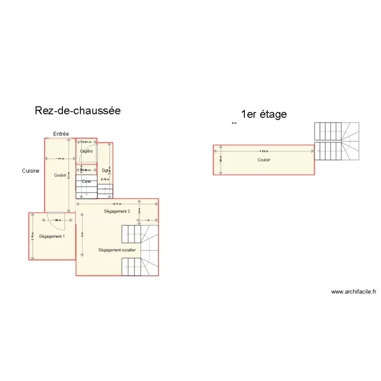 St Amand longpr&eacute;. Plan de 