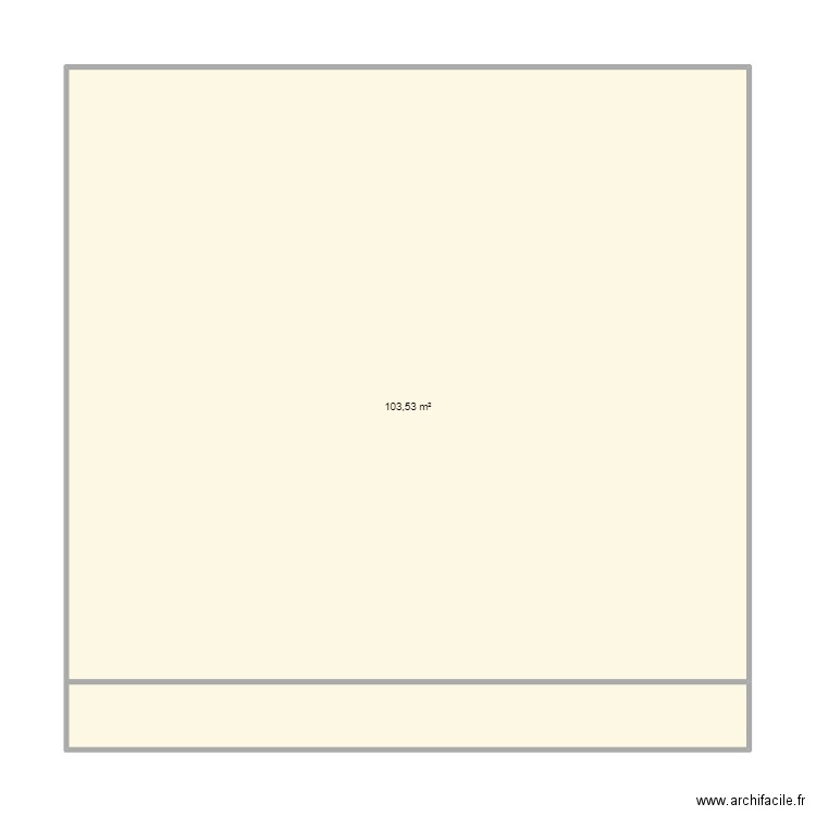 base terasse. Plan de 0 pièce et 0 m2