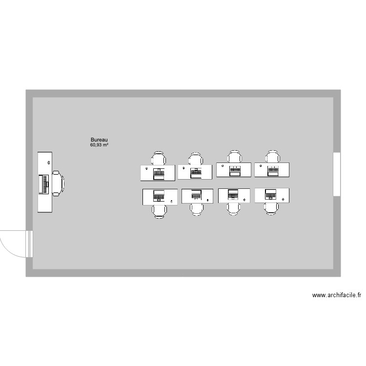 Salle multimedia 218. Plan de 0 pièce et 0 m2