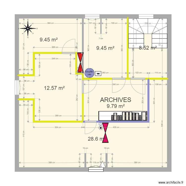 PLANCOMBLEMAIRIESOGNY. Plan de 0 pièce et 0 m2