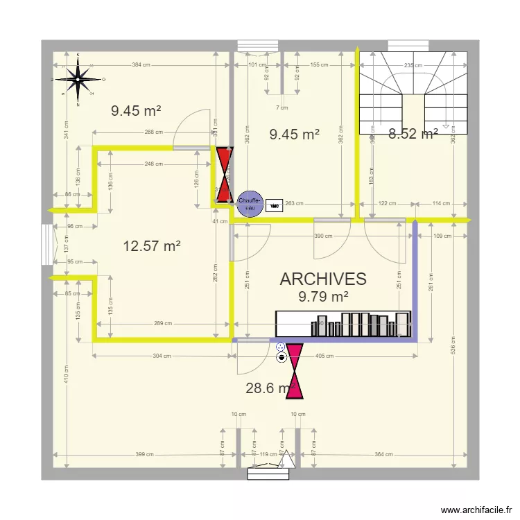 PLANCOMBLEMAIRIESOGNY. Plan de 