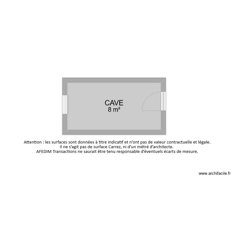 BI9453 CAVE. Plan de 