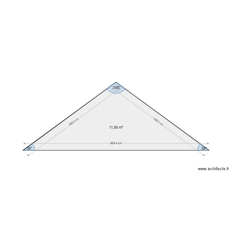 PIGNON TEODORO. Plan de 1 pièce et 12 m2